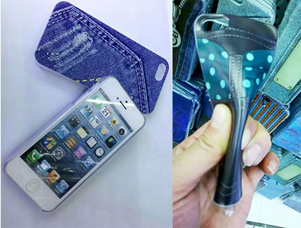 Silicon mobil phone cover
