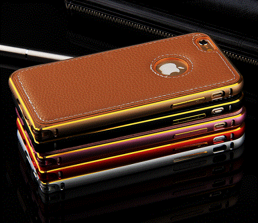 PU mobil phone cover for Iphone 6/6plus